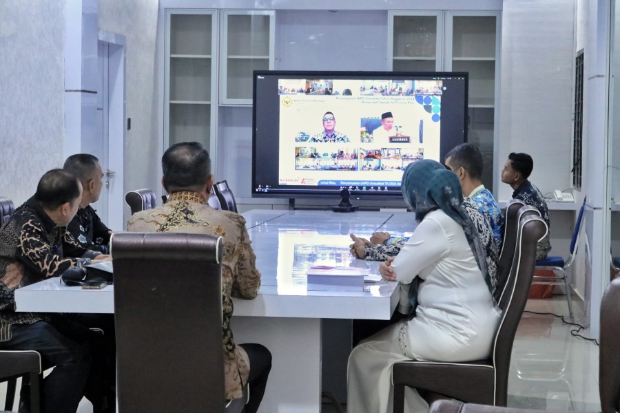 Pemkab Kepulauan Meranti Sampaikan LKPD Unaudited Tahun 2024 ke BPK Provinsi Riau
