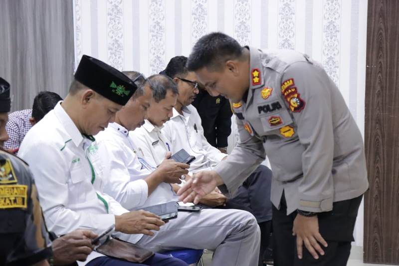 Polres Kepulauan Meranti Lakukan Pengambilan Data Persepsi Eksternal Indek Tata Kelola Online