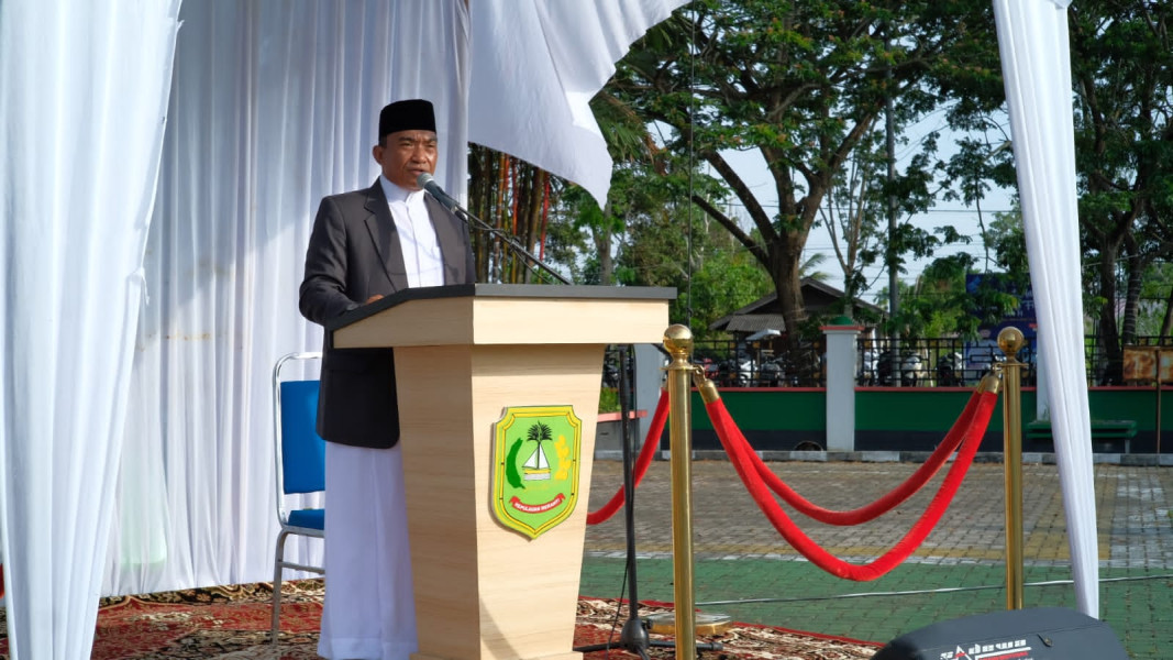 Pemkab Meranti Laksanakan Salat Idul Fitri di Dua Tempat