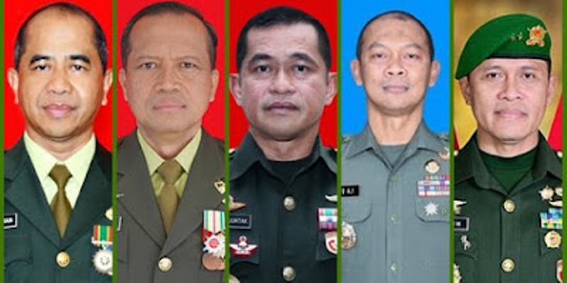 Daftar Perwira Tinggi TNI Calon Kuat Pangkostrad Pengganti Jenderal Dudung