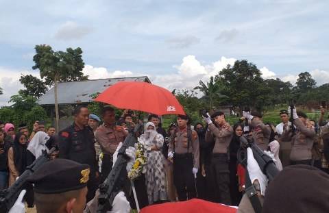 Ternyata Pelaku Penusukan Aiptu Ruslan Menyerahkan Diri ke Polisi