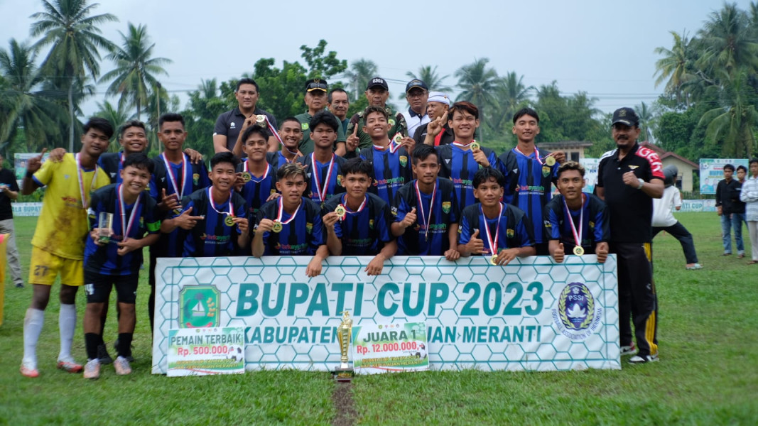 Kecamatan Rangsang Juara 1 Bupati Cup Tahun 2023