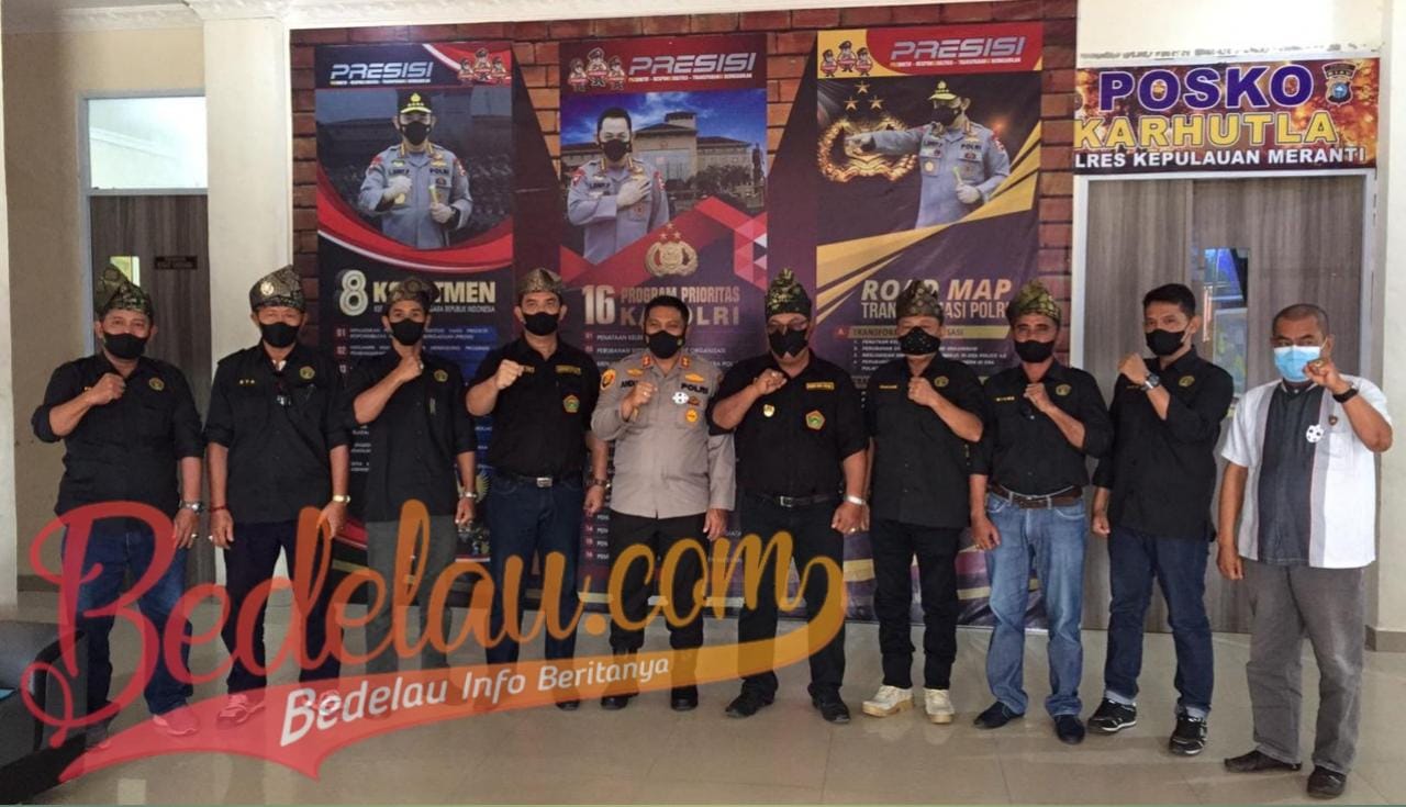 Kapolres Baru Meranti Terus Menjalin Silaturahmi dan Komunikasi