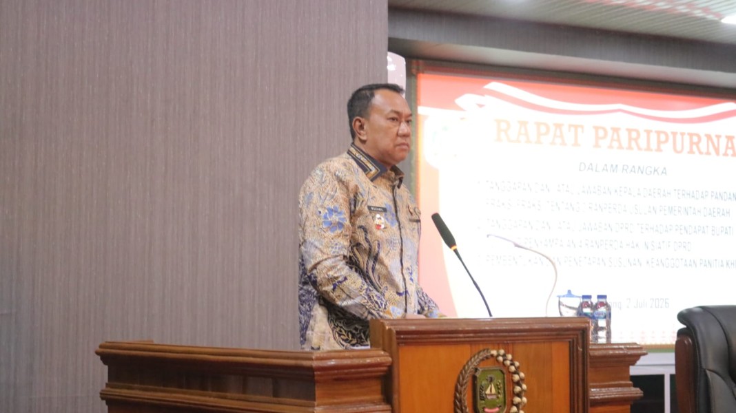 Pemkab Tegaskan Komitmen Perkuat Tata Kelola Pemerintahan, DPRD Bentuk Pansus Bahas Tujuh Ranperda
