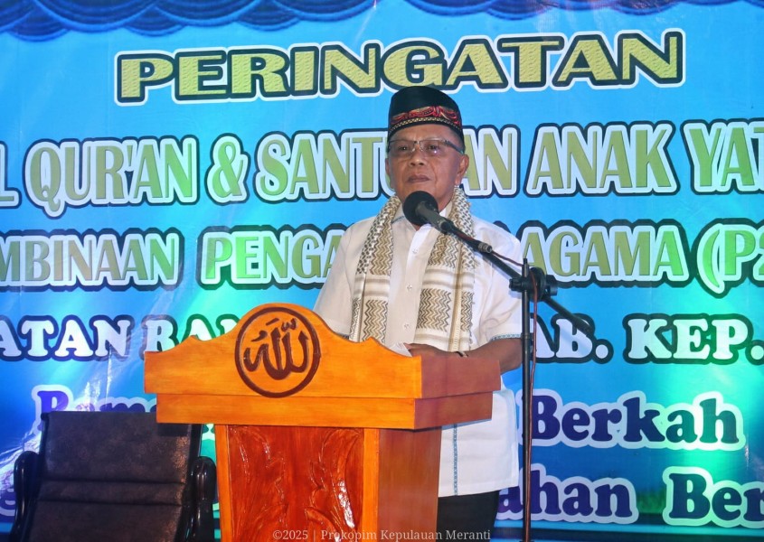 Bupati Asmar Safari Ramadan di Desa Teluk Samak