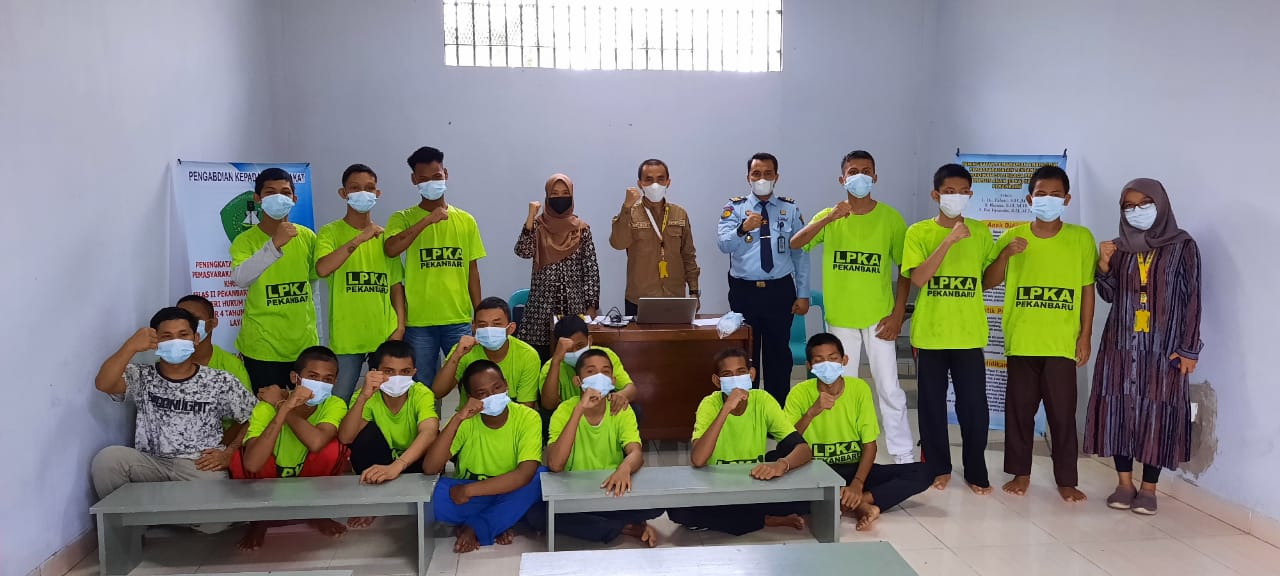 Dosen Fakultas Hukum  Unilak Beri Penyuluhan di LPKA tentang Hak Pendidikan Anak