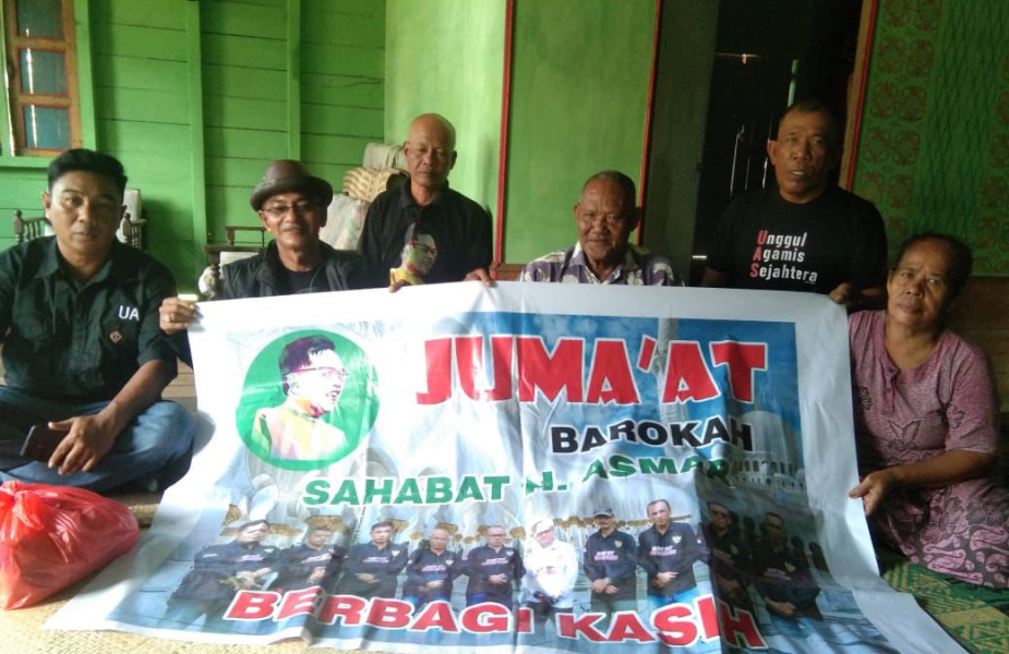Jum’at Barokah : Sahabat H. Asmar Berbagi di Rangsang Barat