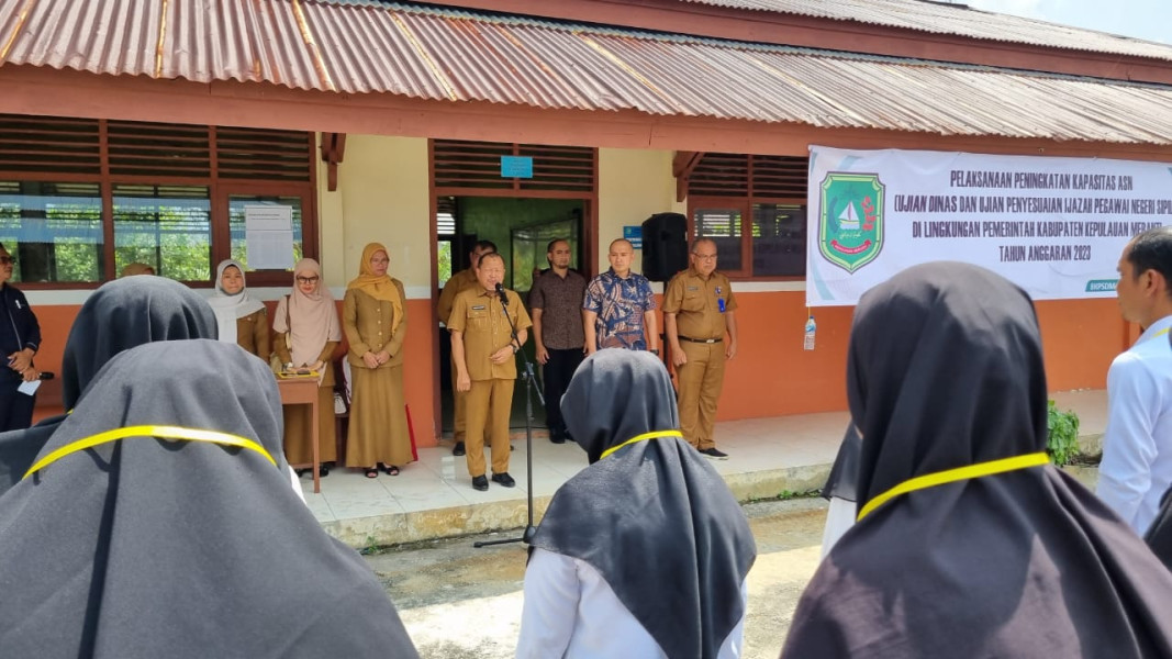 135 PNS Pemkab Meranti Ikut Pembekalan Ujian Dinas dan Penyesuaian Ijazah