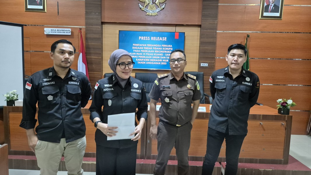 Dugaan Korupsi Proyek Jalan Ruas VI Pulau Kijang – Sanglar Direktur PT Gunung Guntur dan PPK Jadi Tersangka