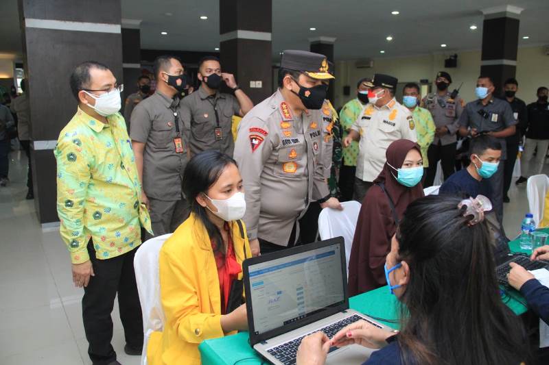 Wakapolri Datang Ke Unilak, Rektor Siap Dukung Percepatan Vaksinasi