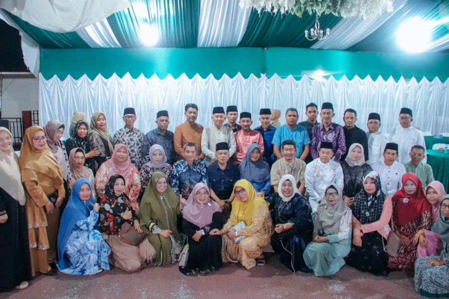 PGRI Hadiri Open House Sekaligus Silaturahmi Bersama Plt. Bupati Kabupaten Kepulauan Meranti