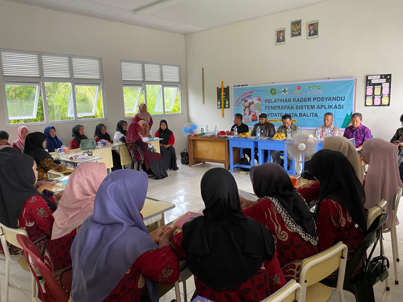 Peduli Kesehatan Kapus Alai dan Kades Tanjung Apresiasi Program PT. ITA Berbasis Teknologi