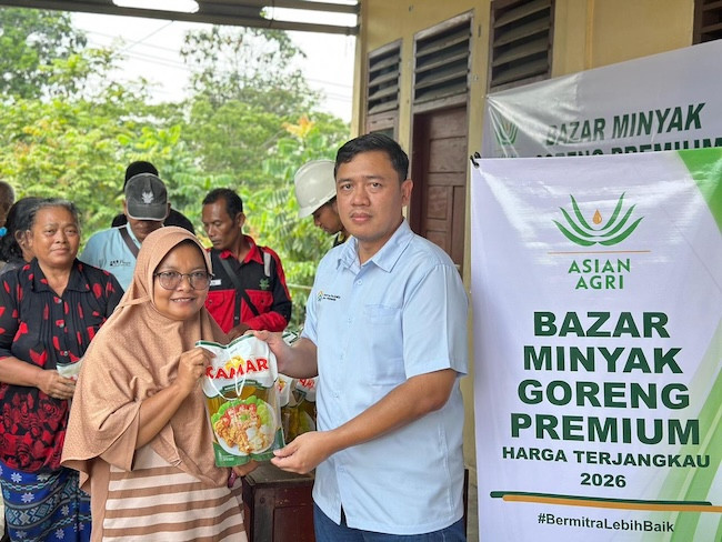 Sambut Idulfitri, Asian Agri Gelar Bazar Minyak Goreng Premium dengan Harga Terjangkau di Riau