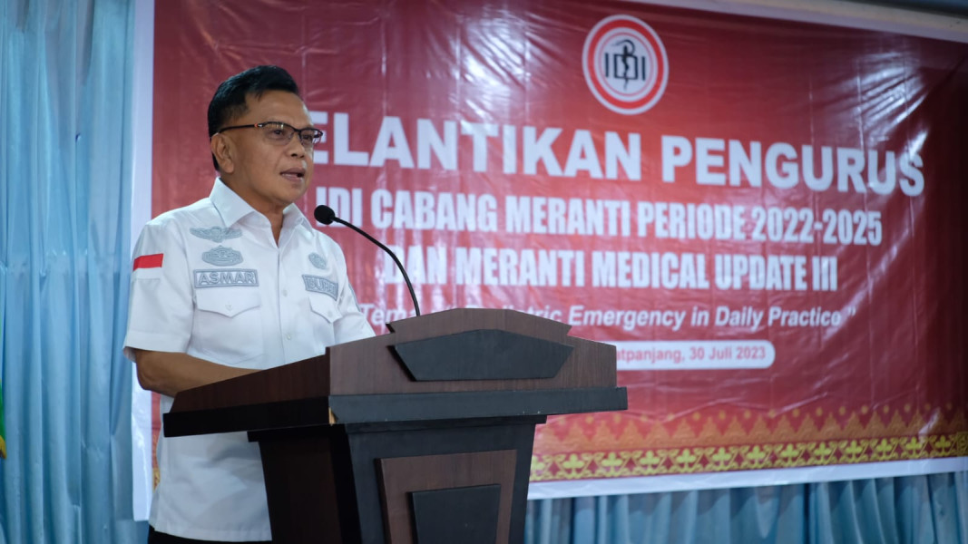 Asmar Minta IDI Tambah Dokter Spesialis Untuk Kabupaten Kepulauan Meranti