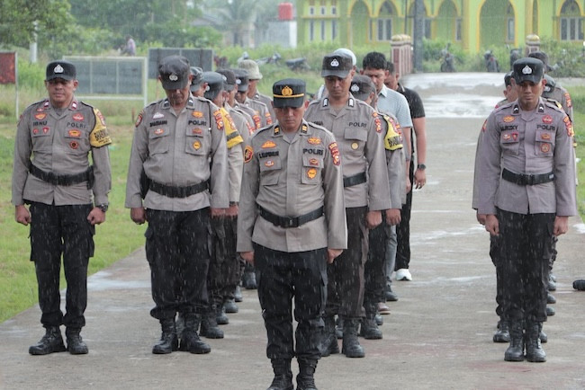 Polsek Panipahan Berbenah, 23 Personel Baru Bersih Narkoba dan Humanis