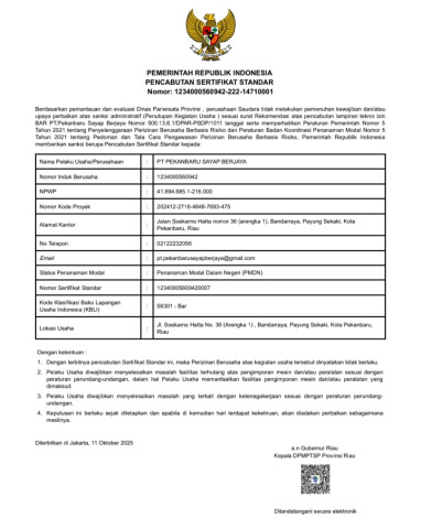 DPM-PTSP Riau Resmi Cabut Izin Bar HW Live House Pekanbaru