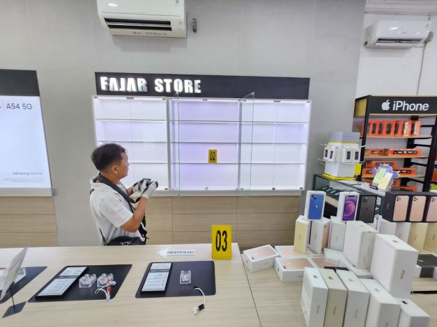 Fajar Store Kembali Dibobol, Kerugian Mencapai Ratusan Juta