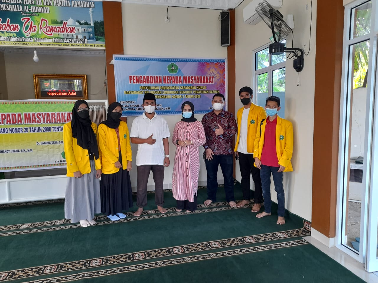 Dosen FH Unilak Beri Penyuluhan Hukum tentang Pengelolaan Sampah