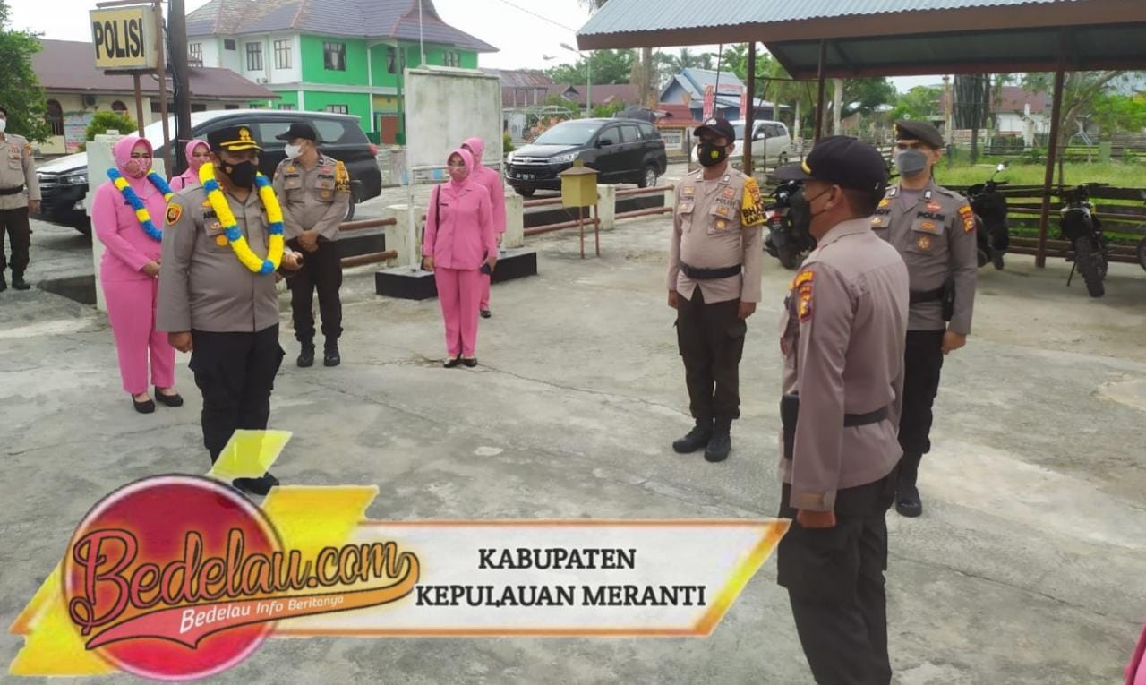 Kunker di Polsek Merbau, Kapolres Meranti Minta Personil Antisipasi Terjadinya Karhutla