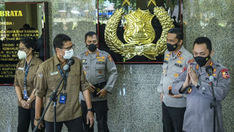 Kolaborasi dengan Polri, Sandiaga Uno: Event Olahraga, Musik dan Pameran Kembali Dibuka