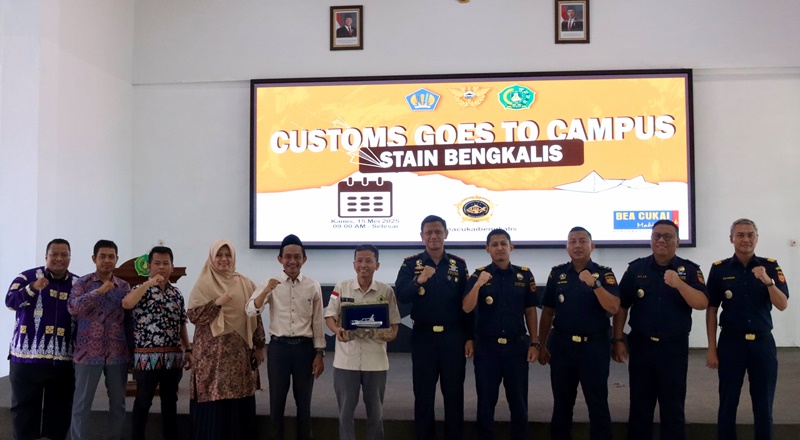 Pendidik dan Mahasiswa STAIN Bengkalis Dapat Ilmu Tentang Kepabeanan