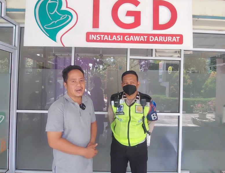Aksi Aipda Andi, Terobos Kemacetan di Pekanbaru Demi Selamatkan Bayi Usia 3 Tahun
