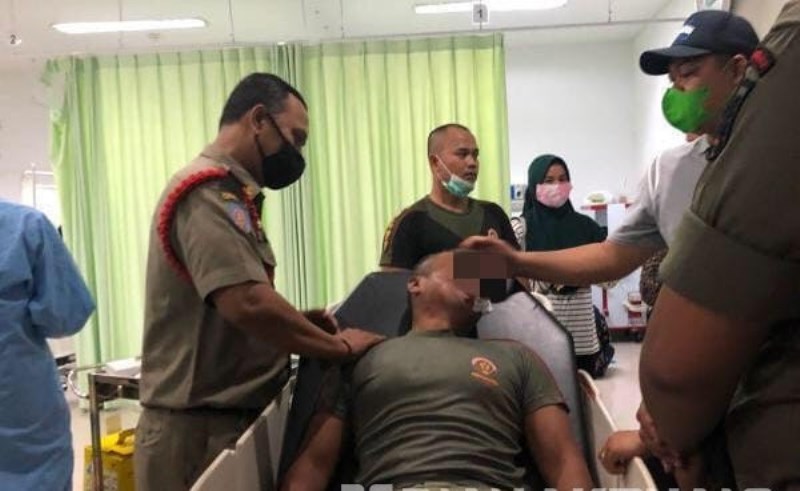Tak Terima Rahang Suami Patah, Istri Oknum Satpol PP Pekanbaru Lapor Polisi