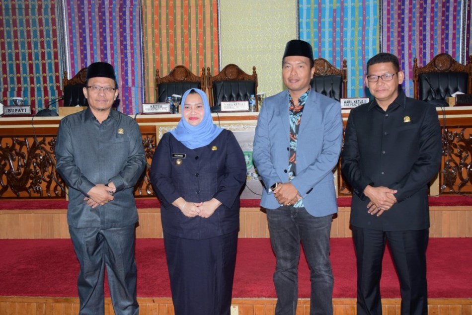 Bupati Kasmarni Apresiasi Banggar DPRD Bengkalis Atas Pengesahan Perda Pertanggungjawaban APBD Bengkalis 2021