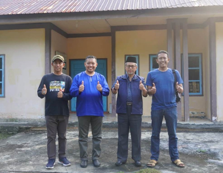 Ketum DMDI Riau Tinjau Saudara Baru di Jangkang