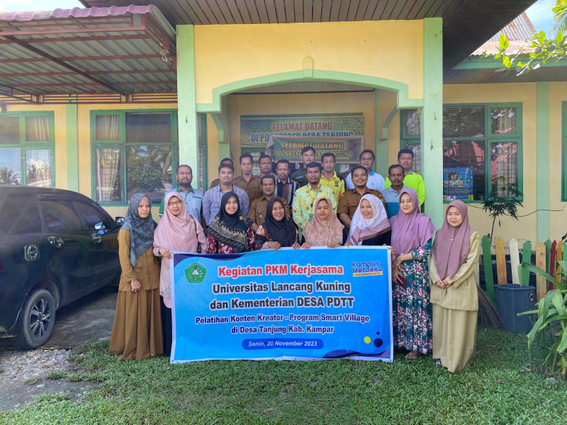 Begini Cara Unilak dan Kementerian Desa PDTT Wujudkan Program Smart Village di Kabupaten Kampar