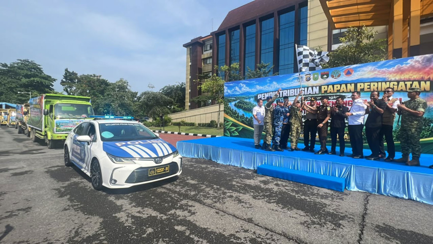 Polda Riau Pasang 260 Plang, Lahan Bekas Terbakar Tak Boleh Diolah