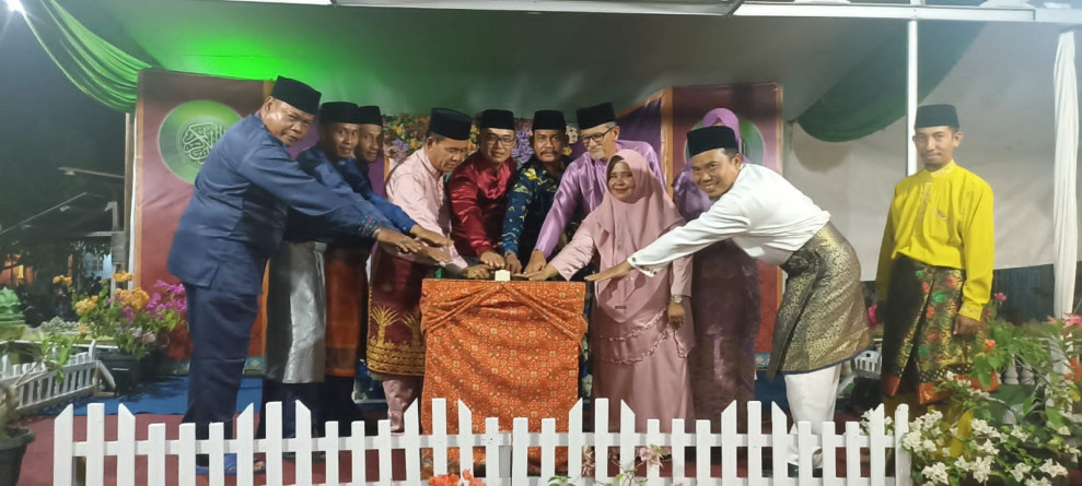 Camat Merbau Buka STQ Ke-15 Kelurahan Teluk Belitung