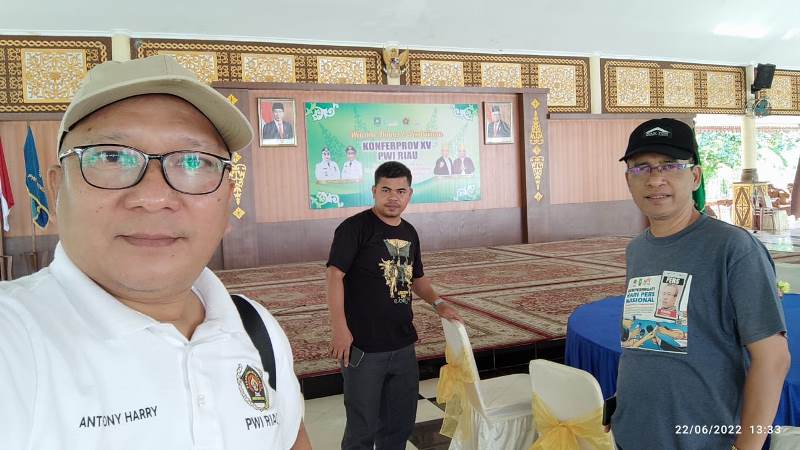 Rombongan Wartawan PWI se-Riau Sudah Tiba di Pulau Bengkalis