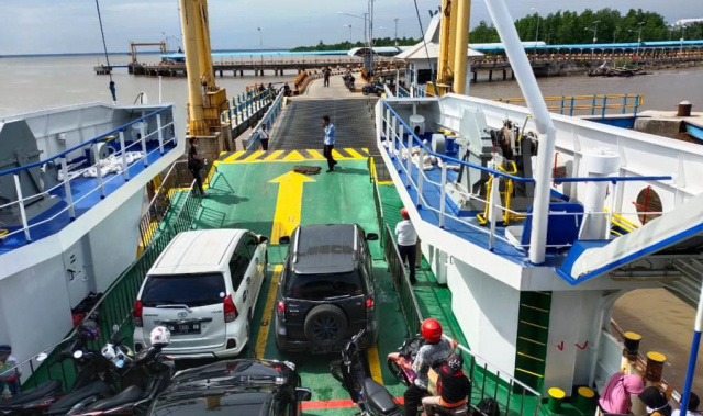 Lima Kapal RoRo Bengkalis-Pakning Siap Layani Arus Mudik Balik Lebaran Idul Fitri