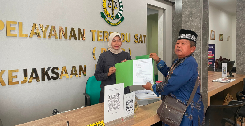 Dugaan Penyalahgunaan APBDes Darul Aman Dilaporkan Warga ke Kejari Bengkalis