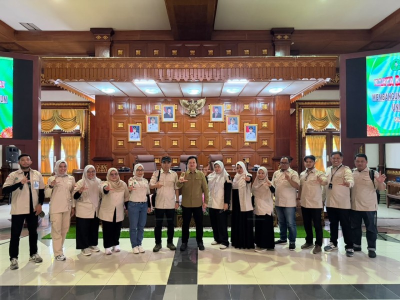 220 Mahasiswa Fakultas Hukum UNILAK Ikuti Karya Bakti Mahasiswa di Kabupaten Siak
