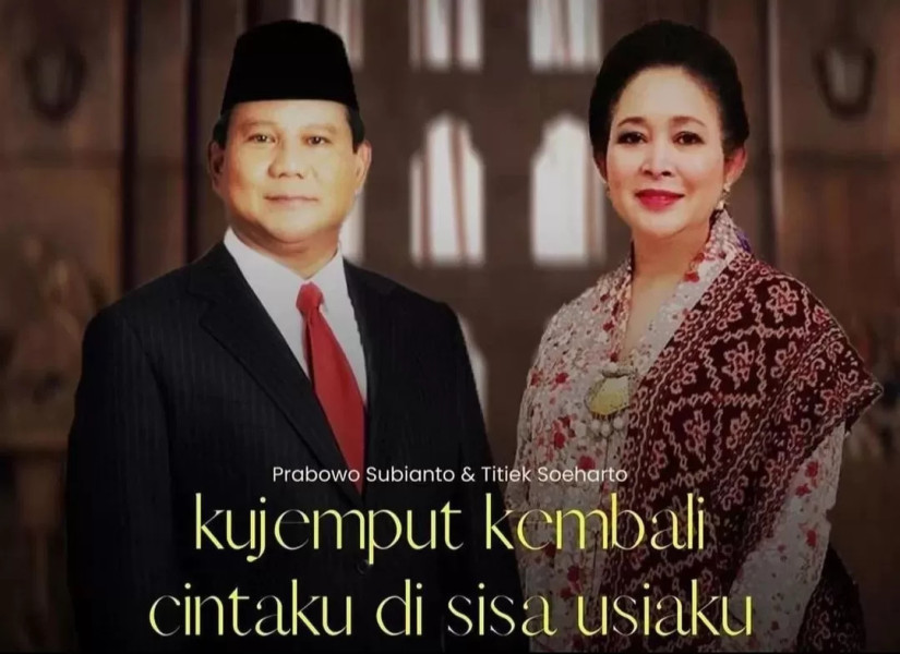 Muncul Poster Film Prabowo dan Titiek Soeharto, Judulnya: Kujemput Kembali Cintaku di Sisa Usiaku