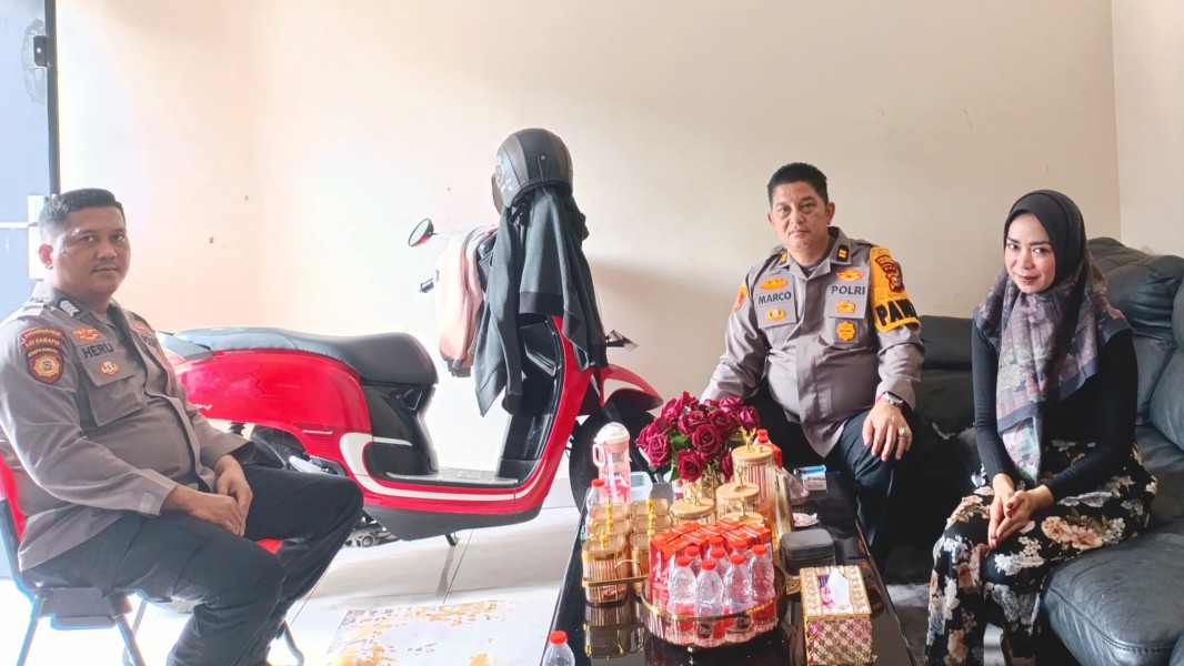Viral di Medsos, Polisi Datangi Korban Percobaan Pembegalan di Jalan Paus Pekanbaru