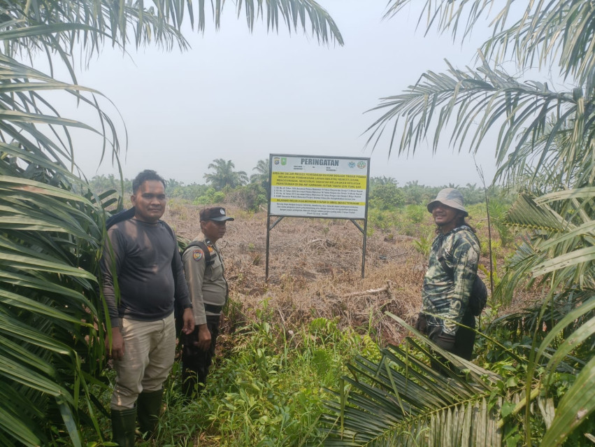 Polda Riau Awasi Lahan Bekas Karhutla, Cegah Kebakaran Jadi Modus Buka Lahan