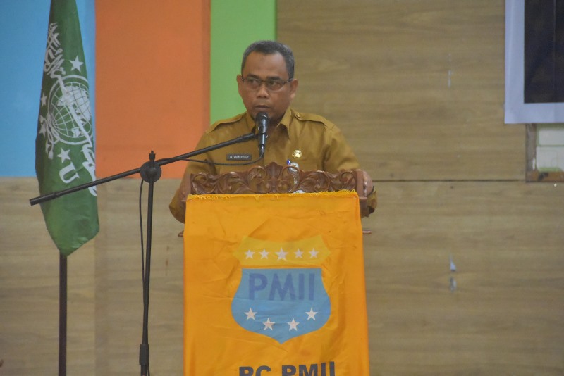 Alfakhrurrazy Wakili Bupati Bengkalis Dalam Seminar Anti Narkoba Yang Diselenggarakan PMII