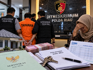 Oknum PNS Pemprov Riau Jadi Tersangka Dugaan Penipuan Pensiunan Guru