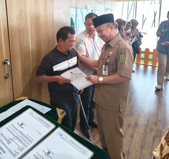 Puluhan UMKM Disabilitas di Riau Dapat Legalitas dan Modal Usaha Ratusan Juta Rupiah