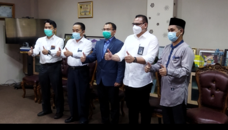 GM PLN Riau Kepri Silaturahmi Dengan Rektor Universitas Lancang Kuning