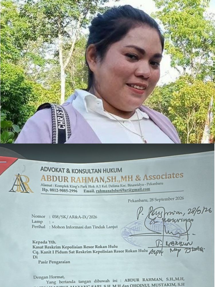 Kuasa Hukum Korban Investasi Bodong, Desak Polres Rohul Tangkap DPO
