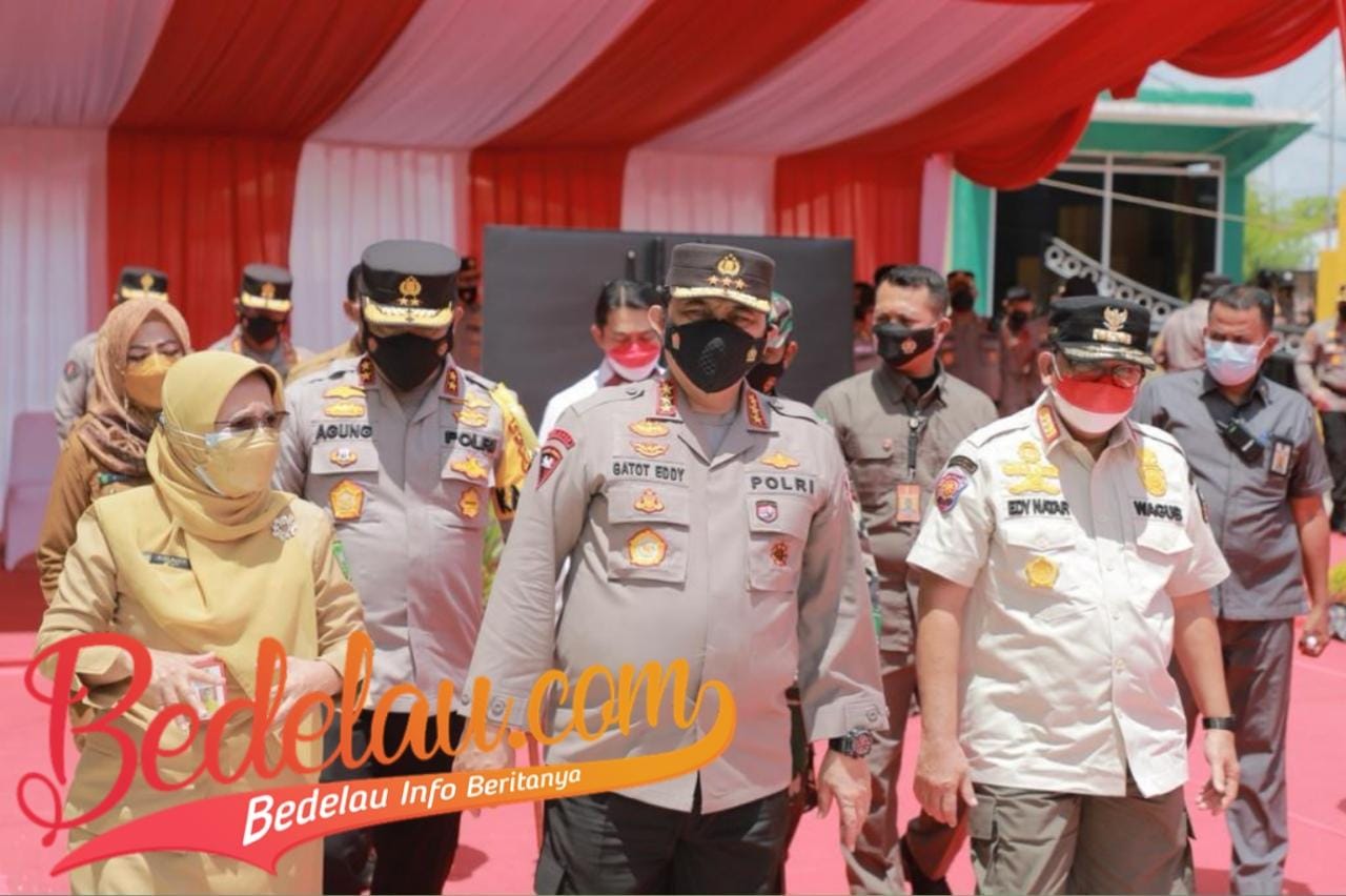 Wakapolri Gatot Eddy Pramono Mengunjungi Asrama Haji Merupakan Lokasi Isolasi