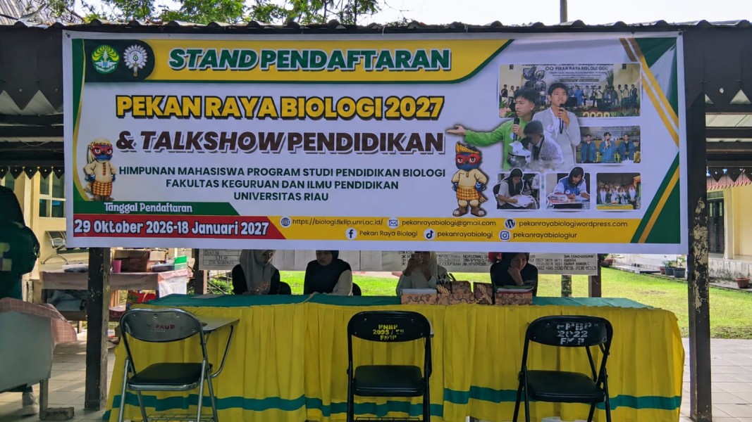 Stand Pendaftaran PRB 2027 Resmi Dibuka:  Langkah Awal Menuju Ajang Kompetisi Sains