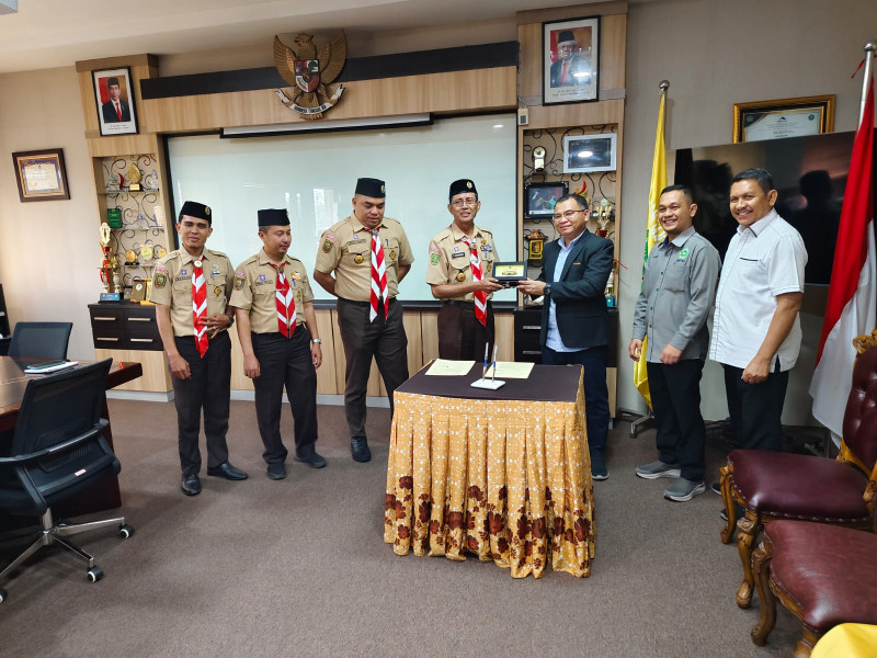 Unilak Jalin Kerjasama dengan Kwarda Pramuka Riau