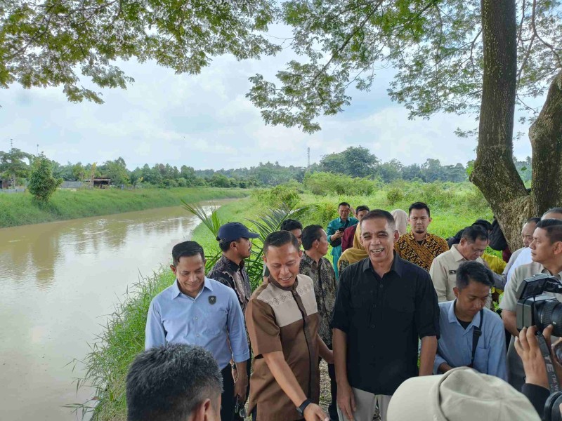 Wako Agung Gandeng Kemenko Infrastruktur Tata Tepian Sungai Sail