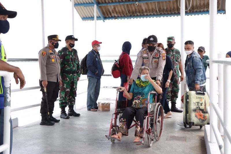 Personil Gabungan Ops Ketupat 2022 Beri Pelayanan Maksimal