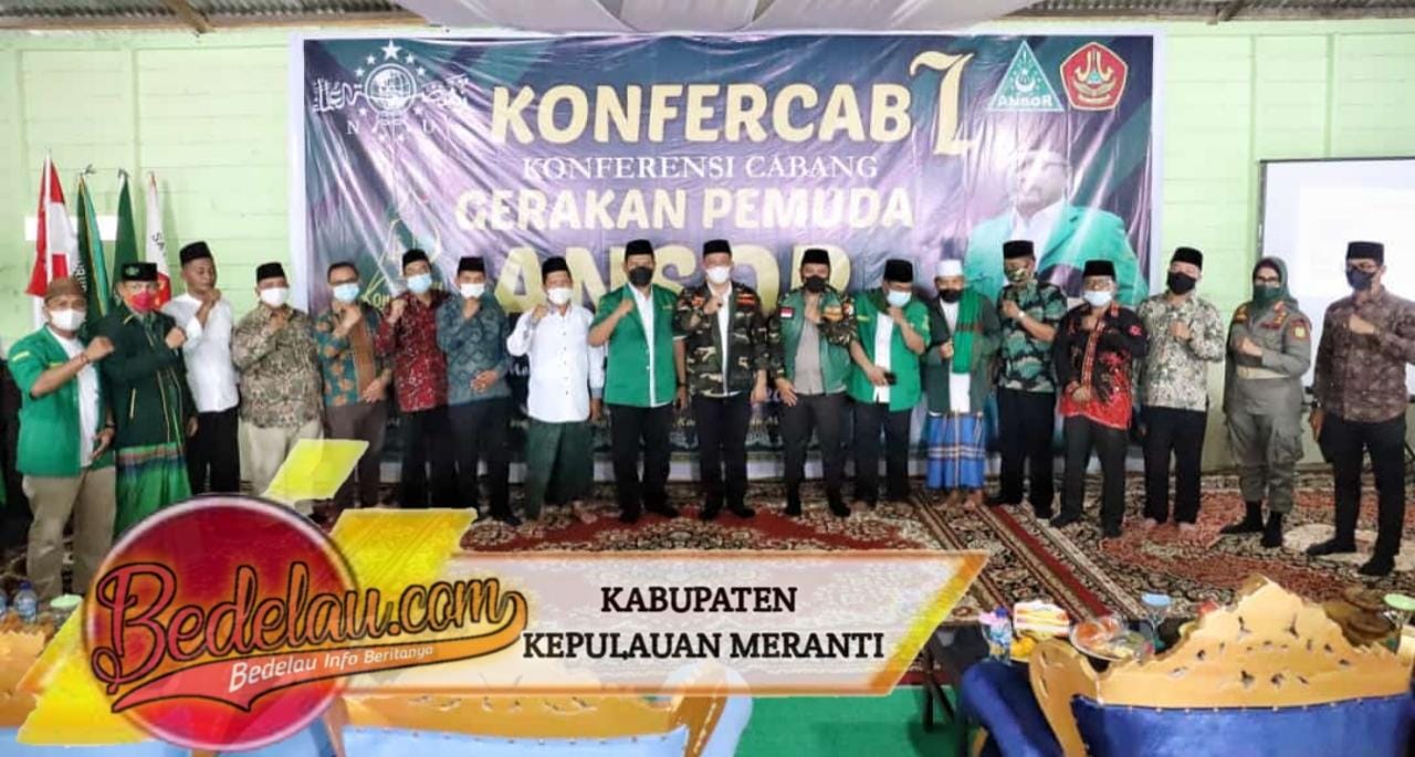 H. Muhammad Adil Meresmikan Konfercab Ke-1 GP Ansor Kepulauan Meranti